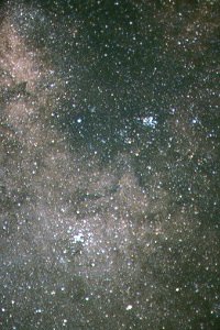 m6 and m7 - open clusters in scorpius