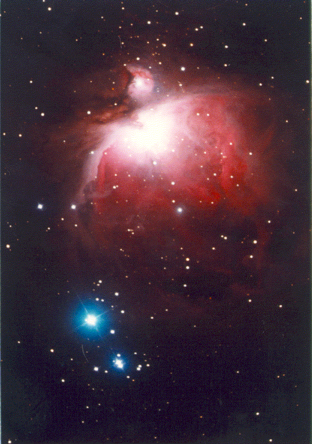 M42 - The Great Nebula in Orion. Photo copyright Ed Flaspoehler